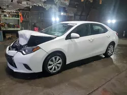 Vehiculos salvage en venta de Copart Albany, NY: 2014 Toyota Corolla L