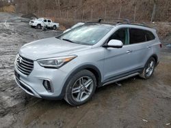 Salvage cars for sale at Marlboro, NY auction: 2017 Hyundai Santa FE SE Ultimate