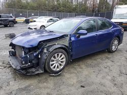 Toyota Camry salvage cars for sale: 2018 Toyota Camry L