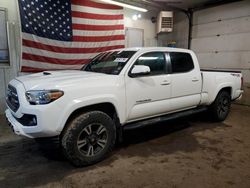 Salvage cars for sale at Lyman, ME auction: 2017 Toyota Tacoma Double Cab