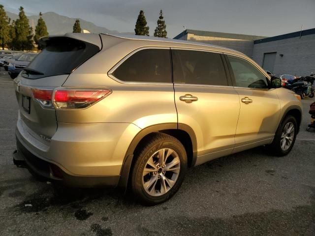 2014 Toyota Highlander XLE