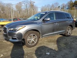 Salvage cars for sale at auction: 2020 Infiniti QX60 Luxe