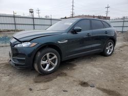 Carros salvage a la venta en subasta: 2017 Jaguar F-PACE Premium