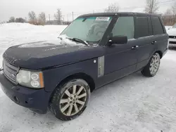 Land Rover Vehiculos salvage en venta: 2006 Land Rover Range Rover Supercharged