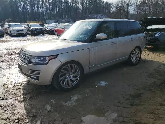 2014 Land Rover Range Rover HSE