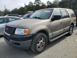 Salvage cars for sale at Savannah, GA auction: 2003 Ford Expedition XLT