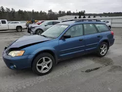 Salvage cars for sale at Windham, ME auction: 2007 Subaru Outback Outback 2.5I