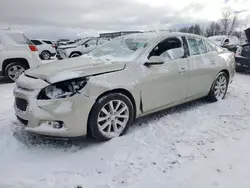 Salvage cars for sale at Wayland, MI auction: 2014 Chevrolet Malibu LTZ