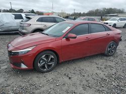 Salvage cars for sale from Copart Montgomery, AL: 2023 Hyundai Elantra Limited