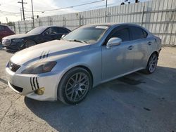 Salvage cars for sale at Sun Valley, CA auction: 2006 Lexus IS 250