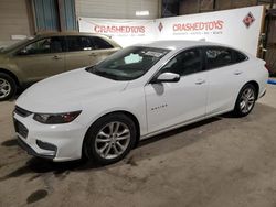 Chevrolet Vehiculos salvage en venta: 2017 Chevrolet Malibu LT