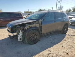 Vehiculos salvage en venta de Copart Oklahoma City, OK: 2017 Jeep Cherokee Latitude