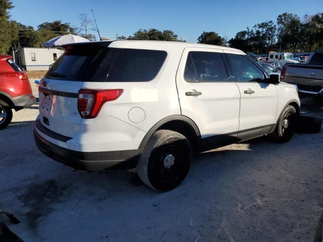 2018 Ford Explorer Police Interceptor