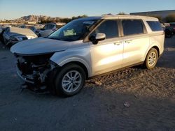 Salvage cars for sale at Las Vegas, NV auction: 2023 KIA Carnival LX