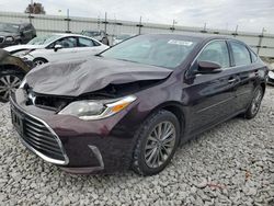 Salvage cars for sale at Cahokia Heights, IL auction: 2016 Toyota Avalon XLE