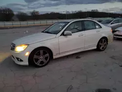 Salvage cars for sale at Lebanon, TN auction: 2010 Mercedes-Benz C300