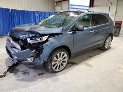 Salvage cars for sale at Hurricane, WV auction: 2018 Ford Edge Titanium