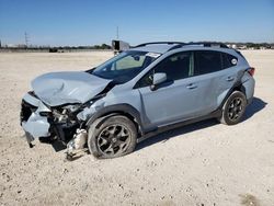 Salvage cars for sale at New Braunfels, TX auction: 2018 Subaru Crosstrek Premium