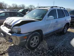 Salvage cars for sale at Columbus, OH auction: 2002 Hyundai Santa FE GLS