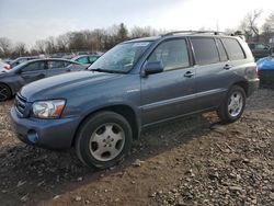 Vehiculos salvage en venta de Copart Chalfont, PA: 2005 Toyota Highlander Limited