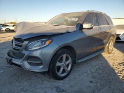 Salvage cars for sale at Haslet, TX auction: 2016 Mercedes-Benz GLE 350