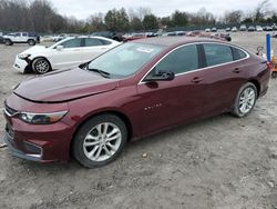 Chevrolet Malibu salvage cars for sale: 2016 Chevrolet Malibu LT