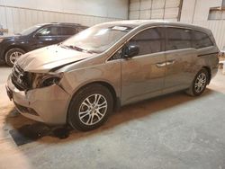 Salvage cars for sale at Abilene, TX auction: 2012 Honda Odyssey EXL