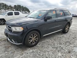 Salvage cars for sale from Copart Loganville, GA: 2016 Dodge Durango Limited