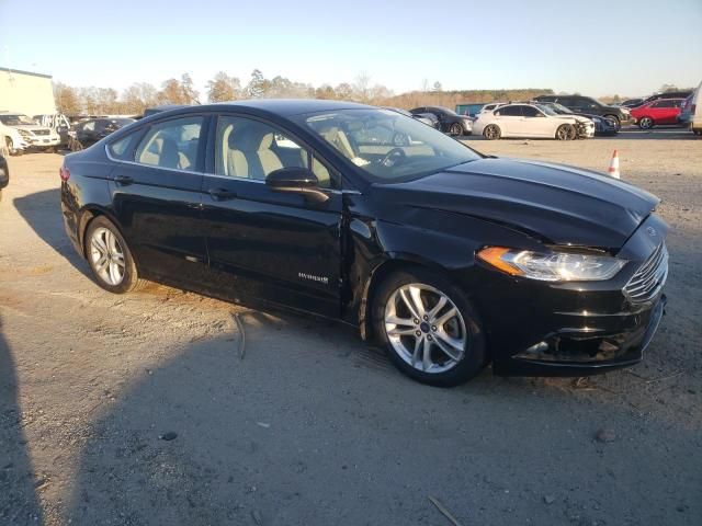 2018 Ford Fusion SE Hybrid