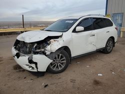 Salvage cars for sale at Albuquerque, NM auction: 2015 Nissan Pathfinder S