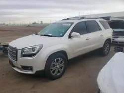 Salvage cars for sale at Brighton, CO auction: 2014 GMC Acadia SLT-1