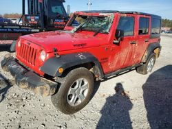 Salvage cars for sale at Montgomery, AL auction: 2015 Jeep Wrangler Unlimited Sport