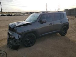 Salvage cars for sale at Colorado Springs, CO auction: 2018 Jeep Renegade Latitude