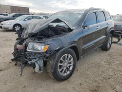 Salvage cars for sale at Kansas City, KS auction: 2015 Jeep Grand Cherokee Limited