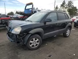 Salvage cars for sale at Denver, CO auction: 2005 Hyundai Tucson GLS