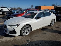 Salvage cars for sale from Copart Bridgeton, MO: 2021 Acura TLX Technology