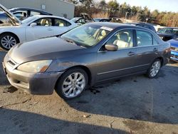 Honda salvage cars for sale: 2007 Honda Accord EX