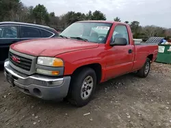 GMC salvage cars for sale: 2007 GMC New Sierra C1500 Classic