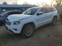 Jeep Grand Cherokee Limited salvage cars for sale: 2015 Jeep Grand Cherokee Limited