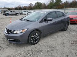 Salvage cars for sale from Copart Memphis, TN: 2015 Honda Civic EX