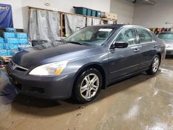 Honda salvage cars for sale: 2007 Honda Accord EX