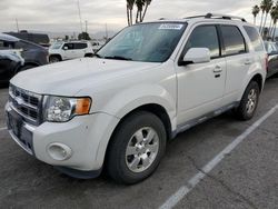 Ford Escape salvage cars for sale: 2012 Ford Escape Limited