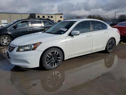 Salvage cars for sale at Wilmer, TX auction: 2012 Honda Accord EXL