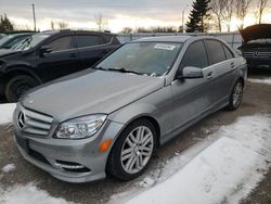 Mercedes-Benz salvage cars for sale: 2011 Mercedes-Benz C 250 4matic