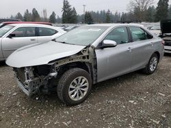 Vehiculos salvage en venta de Copart Graham, WA: 2017 Toyota Camry LE