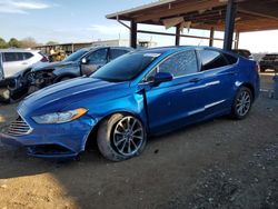 Salvage cars for sale at Tanner, AL auction: 2017 Ford Fusion SE