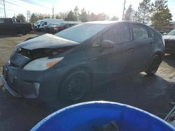 Salvage cars for sale at Denver, CO auction: 2012 Toyota Prius