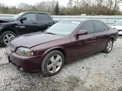 Salvage cars for sale at Augusta, GA auction: 2006 Lincoln LS