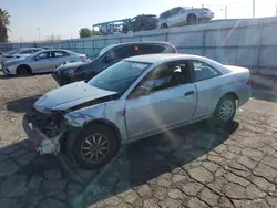 Salvage cars for sale at Martinez, CA auction: 2001 Honda Civic HX