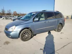 KIA salvage cars for sale: 2012 KIA Sedona EX